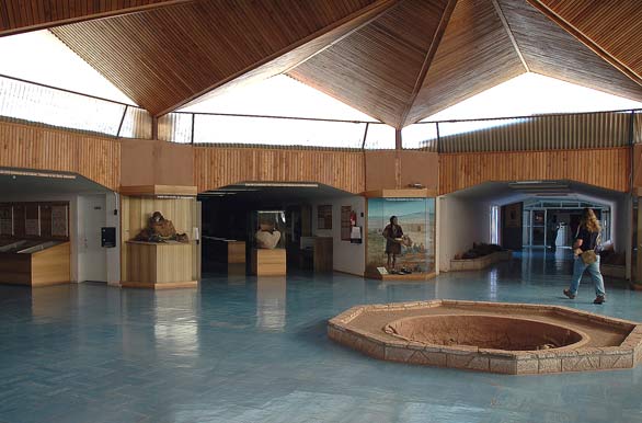 Interior del Museo Arqueolgico - San Pedro de Atacama
