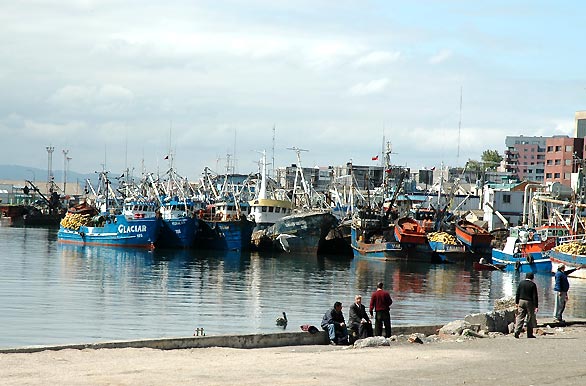 Puerto de pescadores Talcahuano - Concepcin