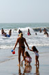 Familia en la playa - Photo: Marcelo Sola