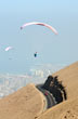 Vuelo en parapente - Foto: Pablo Etchevers Vuelo en parapente - Foto: Pablo Etchevers