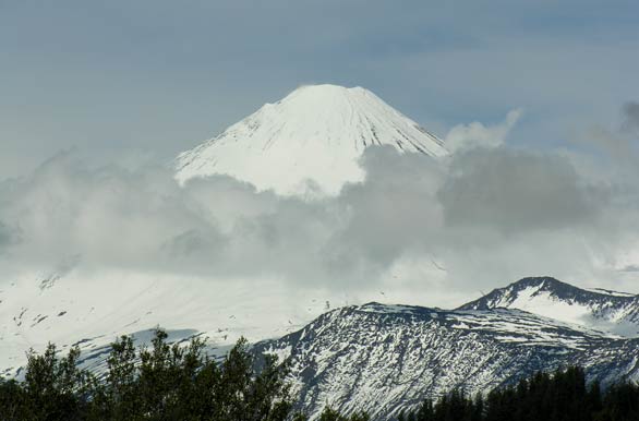 Cumbre del volcn Antuco - Los ngeles