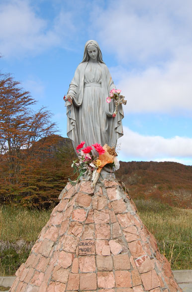 Virgen de la Paz, paso Cardenal Samor - Osorno / Puyehue