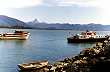Muelle y Volcán Corcovado, Chaitén - Foto: María José Peña
