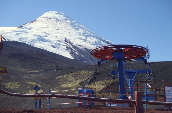 Centro de esqui, volcn Osorno - Puerto Varas