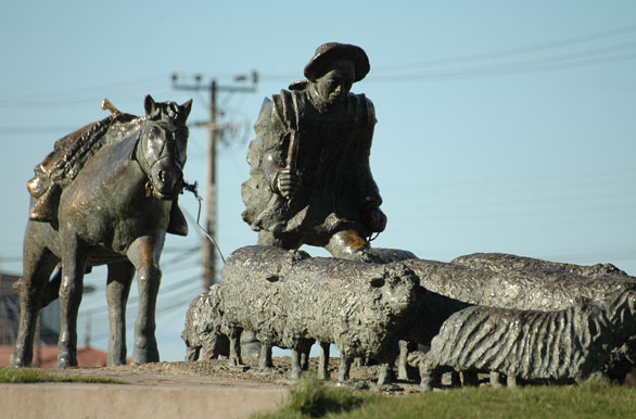 Monumento al ovejero - Punta Arenas