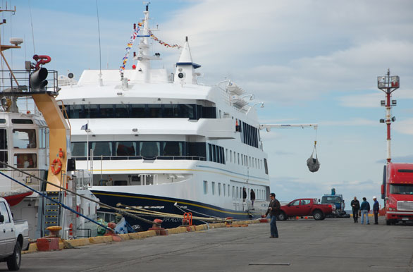 Via Australis, crucero - Punta Arenas