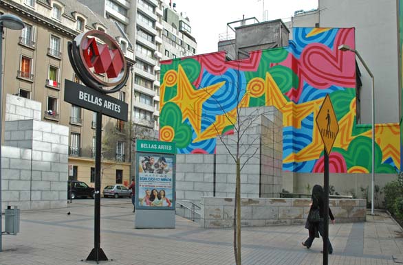 Estacin Bellas Artes - Santiago