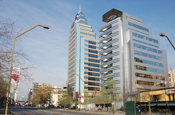 Modernos edificios - Santiago