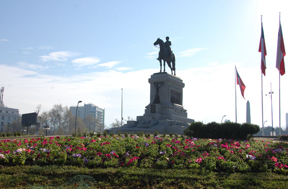 Monumento la Gral. Baquedano - Santiago