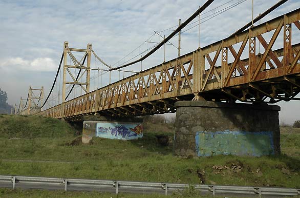 Puente ferroviario sobre el Ro Cautn - Temuco