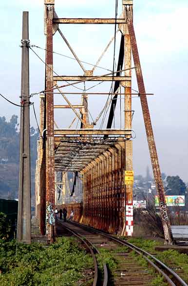 Puente ferroviario en Cautn - Temuco