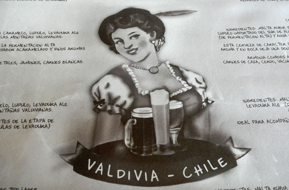 Valdivia y su cerveza - Valdivia