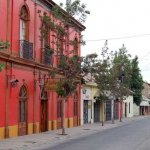 Colorida calle de Vicua