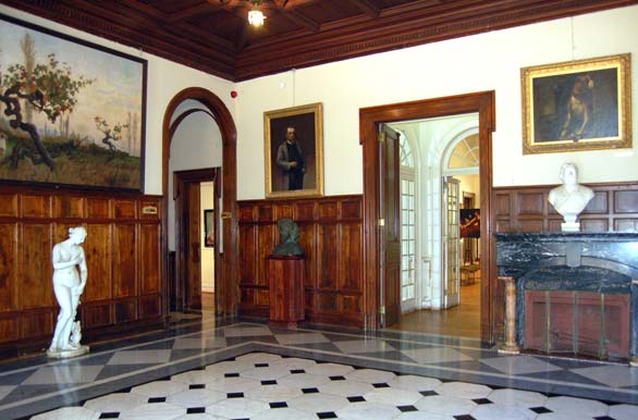 Interior del Museo de Bellas Artes - Via del Mar