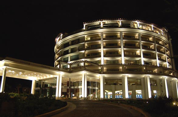 Hotel del Mar a la noche - Via del Mar