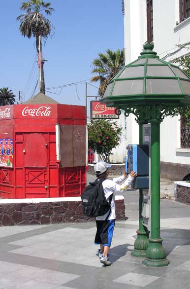 Teléfono público - Arica