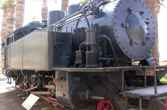 Antigua locomotora a vapor - Arica