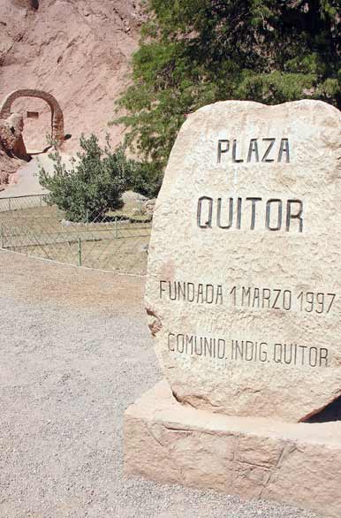 Plaza Quitor - San Pedro de Atacama