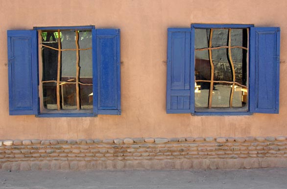 Artísticas ventanas - San Pedro de Atacama