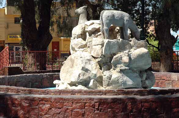 Fuente de la plaza - Calama