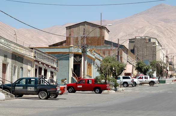 Calle del pueblo minero - Calama