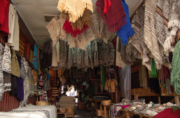 Mercado de artesanas - Castro