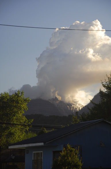Imagen diaria del Volcán - Chaitén / Futaleufú