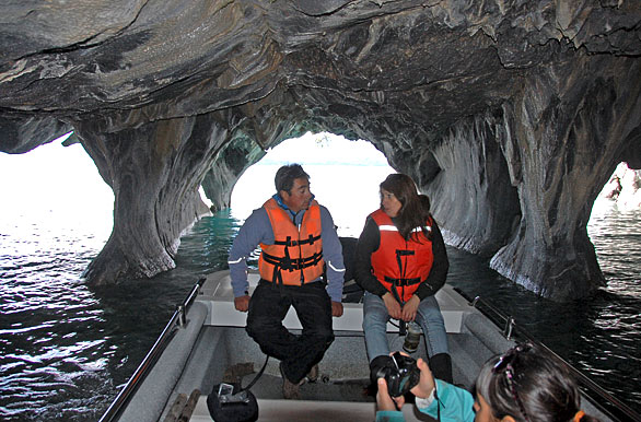 En las entraas de la cavernas - Chile Chico / Lago G. Carrera