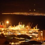 El puerto de noche