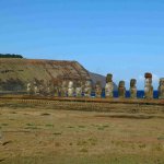 AHU TONGARIKI, y sus 15 Moai