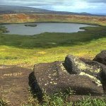 Moai en Rano Raraku