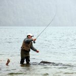 The art of fly-fishing at the Rosselot