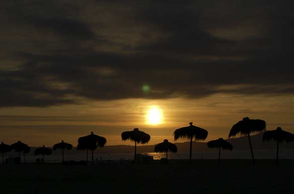 Puesta de sol en Playa Blanca - La Serena