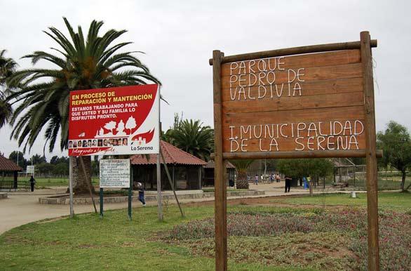 Parque Pedro de Valdivia - La Serena