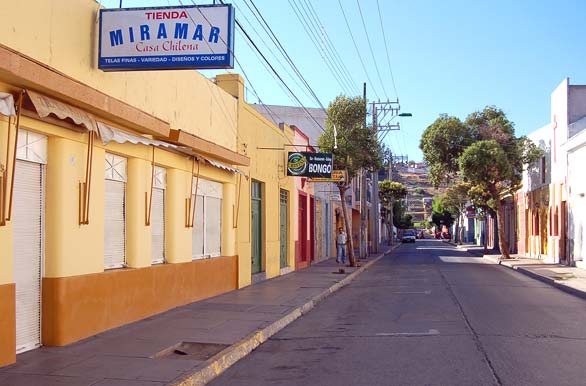 Tpica calle chilena - Ovalle