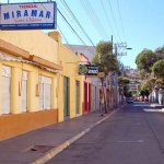 Típica calle chilena