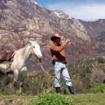 Horseback ride guide, Elvio