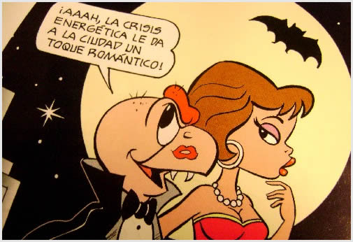 Condorito, de la historieta a la vida diaria, o viceversa.