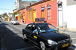Taxi en el centro, Calama - Foto: Pablo Etchevers