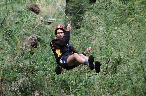 Canopy en el volcn - Pucn