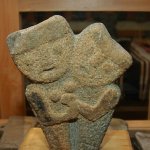 Esculturas de piedra, Museo Mapuche