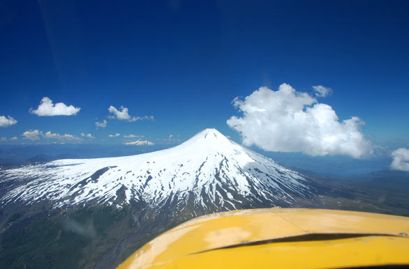 Volando al volcán - Pucón