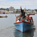 Navegantes alegres en Tenglo