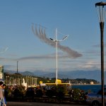 Exhibición aérea en Puerto Montt