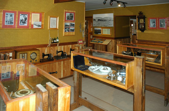 Interior del museo - Puerto Natales / Torres del Paine