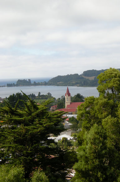 Vista desde el mirador - Puerto Octay