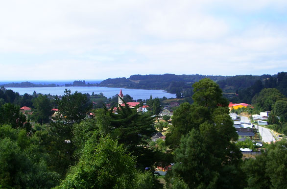 Vista de la ciudad - Puerto Octay