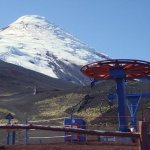 Centro de esqui, volcán Osorno