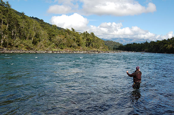 Pesca en el Ro Petrohue - Puerto Varas