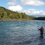Pesca en el Río Petrohue